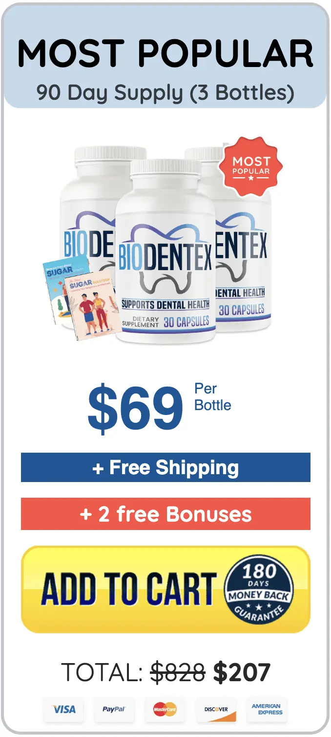 Biodentex 3 Bottles