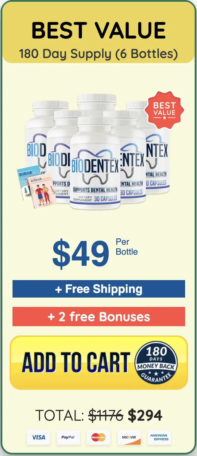 Biodentex 6 Bottles